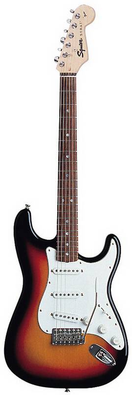 ������������� FENDER SQUIER AFFINITY STRATOCASTER RW BSB